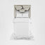 Noosa Hamptons 1.5 Seat Sofa Bed Natural W/White Piping