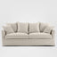 Noosa Hamptons 3 Seat Queen Sofa Bed Beige