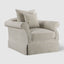 Avalon Hamptons Armchair Natural W/White Piping