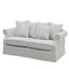 Avalon Hamptons 3 Seat Sofa Stone Stripe