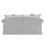 Avalon Hamptons 3 Seat Sofa Stone Stripe
