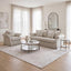 Avalon Hamptons 3 Seat Sofa Stone Stripe