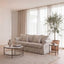 Avalon Hamptons 3 Seat Sofa Stone Stripe