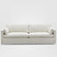 Clovelly Hamptons 4 Seat Sofa Ivory