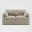 Clovelly Hamptons 2 Seat Sofa Natural