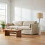 Clovelly Hamptons 3 Seat Sofa Natural