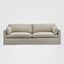 Clovelly Hamptons 4 Seat Sofa Natural