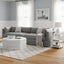 Clovelly Hamptons 4 Seat Sofa Natural