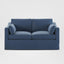 Clovelly Hamptons 2 Seat Sofa Navy