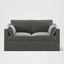 Clovelly Hamptons 2 Seat Sofa Storm