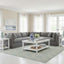 Marbella Modular Sofa Storm - Left Facing