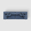 Marbella 4 Seat Sofa Navy W/White Piping