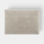 Marbella Ottoman Natural with White Piping