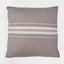 Donkey Wh Strpe Cush 50x50