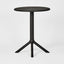 Ellee Cafe Bistro Table All Weather outdoor Black 60cm