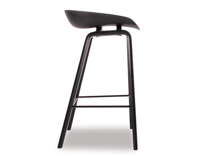 Kobe Stool - Black - Black Shell