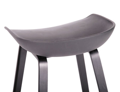 Kobe Stool - Black - Black Shell