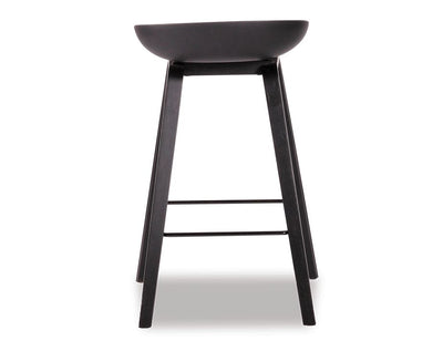 Kobe Stool - Black - Black Shell