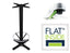 Flat Tech Cafe High Bar Table Base - AUTO-ADJUST KX22 (Min. order 4)