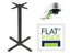 Flat Tech Cafe High Bar Table Base - AUTO-ADJUST KX30 (Min. order 4)