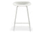 Kobe Stool - White Metal Legs - White Seat