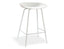 Kobe Stool - White Metal Legs - White Seat