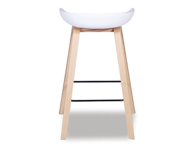 Kobe Stool - Natural - White Shell