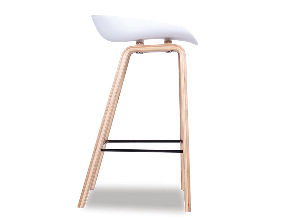 Kobe Stool - Natural - White Shell