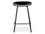 Kobe Stool - Black Metal Legs - Black Seat
