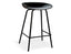 Kobe Stool - Black Metal Legs - Black Seat