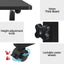 Laptop Table Desk Portable - Black