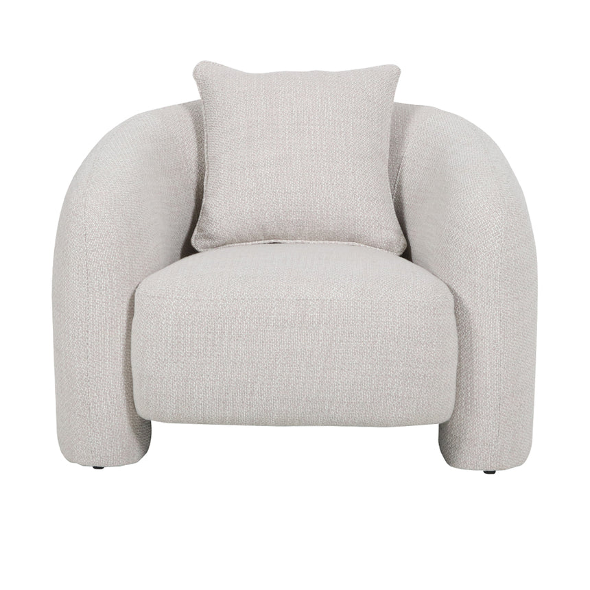 Armchair - Beige Linen