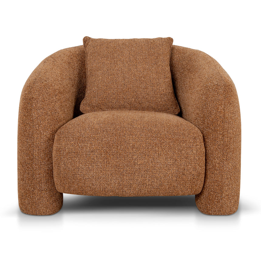 Armchair - Coral Orange