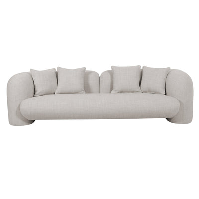 3 Seater Sofa - Beige Linen