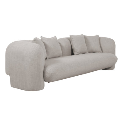 3 Seater Sofa - Beige Linen