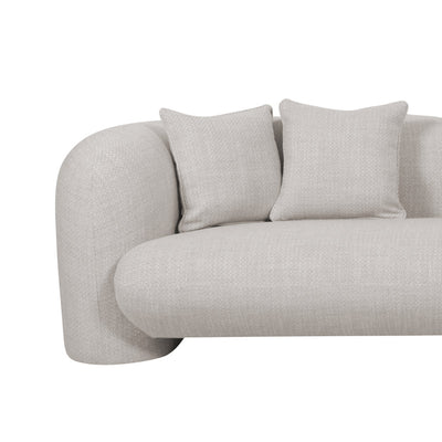 3 Seater Sofa - Beige Linen