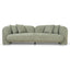 3 Seater Sofa - Coral Light Green