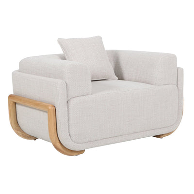 Armchair - Beige Linen