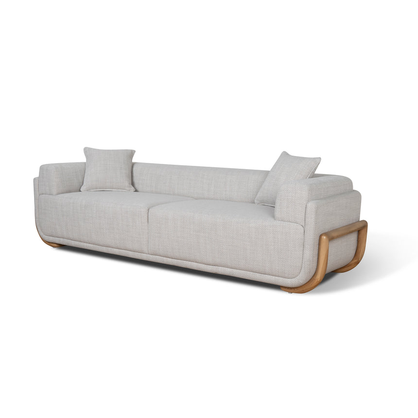 3 Seater Sofa - Beige Linen