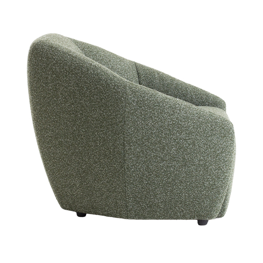 Fabric Armchair - Marsh Green