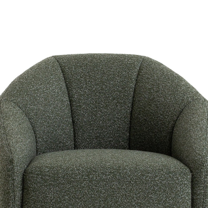 Fabric Armchair - Marsh Green