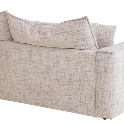 2 Seater Fabric Sofa - Cream