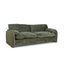 3 Seater Fabric Sofa - Turtle Green