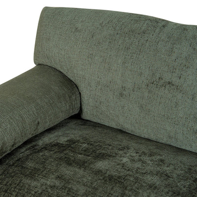 3 Seater Fabric Sofa - Turtle Green