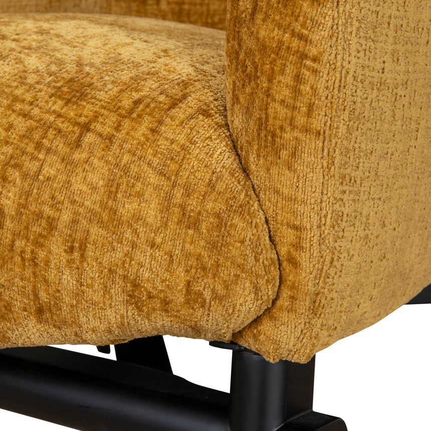 Fabric Armchair - Ochre