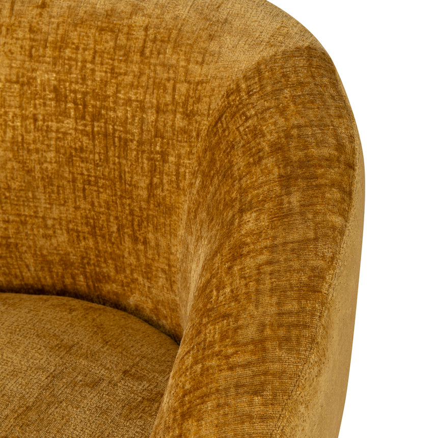 Fabric Armchair - Ochre