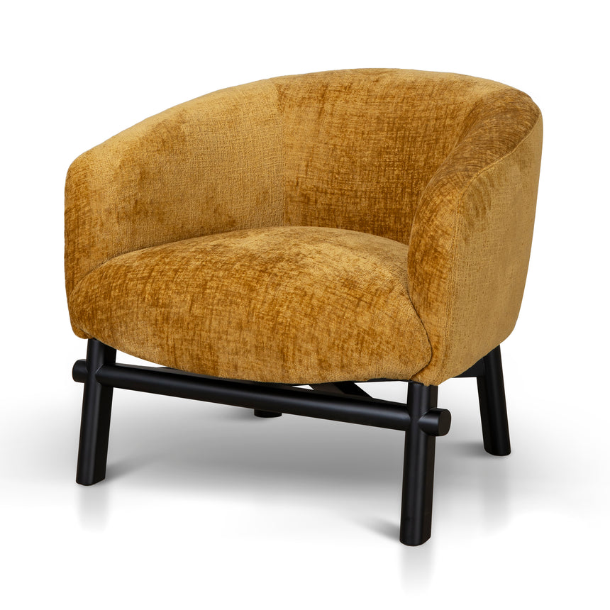 Fabric Armchair - Ochre