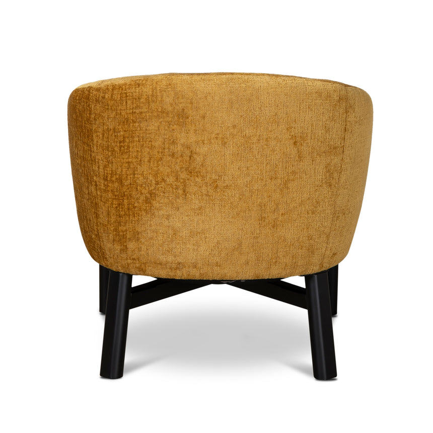 Fabric Armchair - Ochre