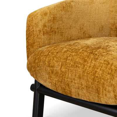 Fabric Armchair - Ochre