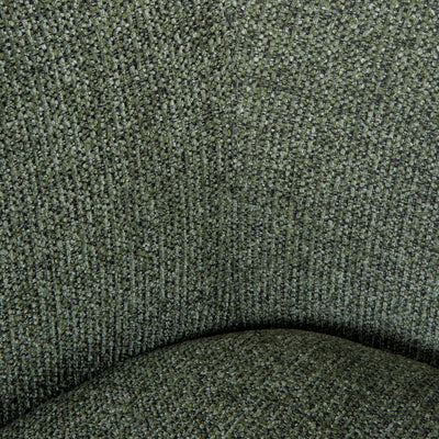 Fabric Armchair - Coral Dark Green